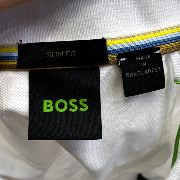 BOSS Paule 2 Slim-Fit Polo Shirt Small - Picture 3 of 7